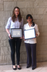 Sarah Huff and Deepti Sharma