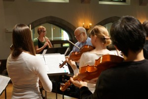 The CWRU Baroque Orchestra in a masterclass with Ton Koopman