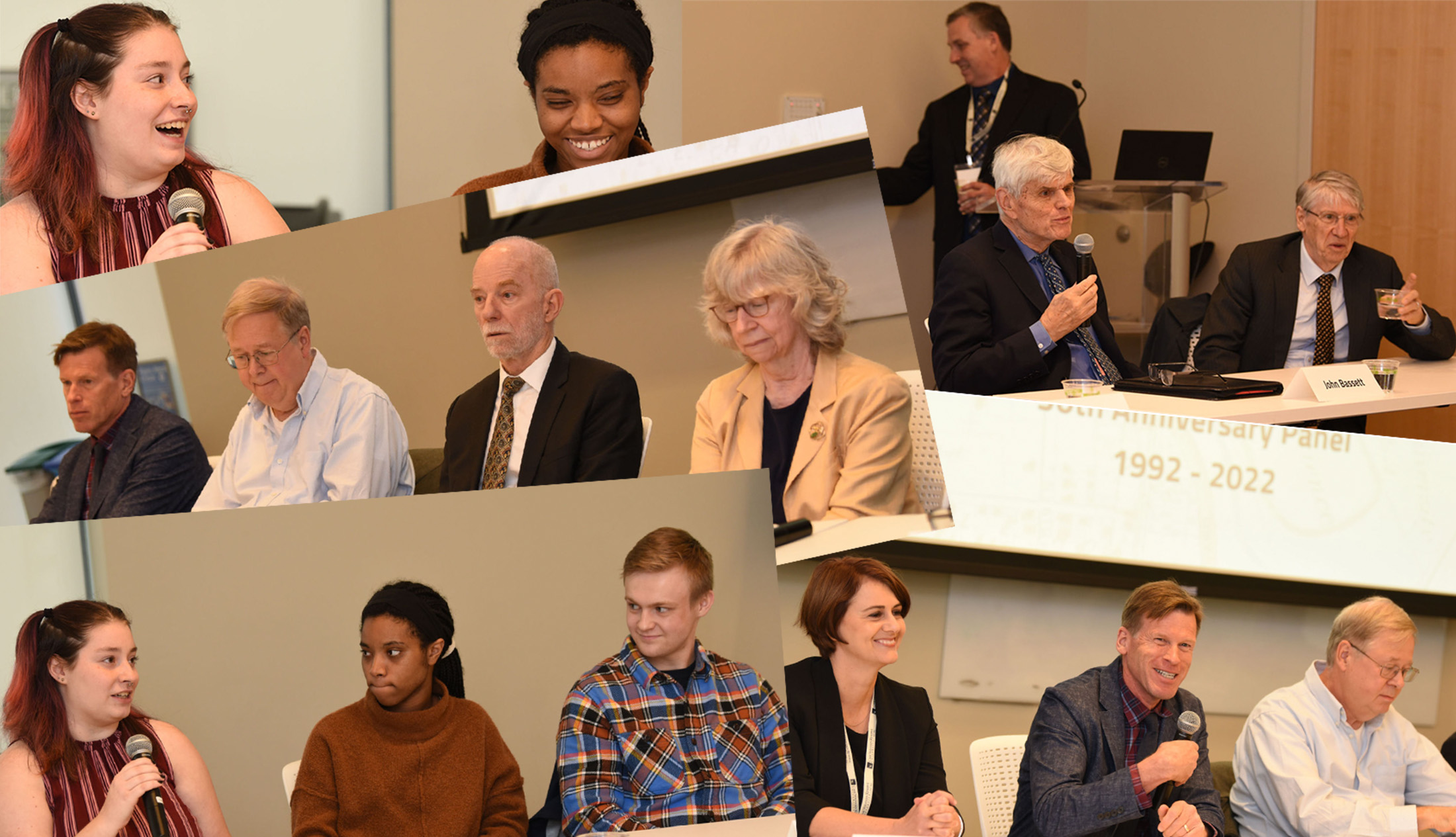 The College of Arts and Sciences hosted a dean's panel discussion to celebrate the 30th anniversary of the college's current configuration. 