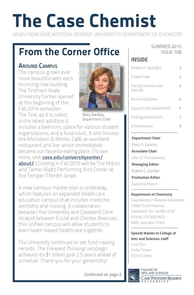 ChemistryNewsletter2015_V2_XHR_Page_1 Department of Chemistry